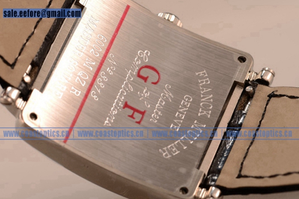 Best Replica Franck Muller Master Square Watch Steel 6002 M QZ R (GF)